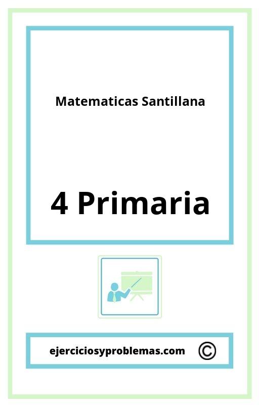 Examenes Matematicas 4 Primaria Santillana