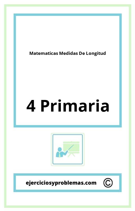 Problemas De Matematicas 4 Primaria Medidas De Longitud
